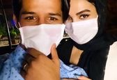 سالگرد ازدواج زن مهدی قائدی در برج خلیفه !