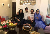 تیپ مهمانی یکتا ناصر و همسرش+عکس
