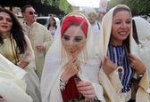 چادر سرکردن زنان تونسی +تصاویر