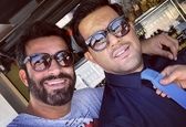 منوچهر هادی در کنار داماد شکست خورده + عکس 