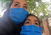 ماسک زدن آرزو افشار و دختر خوانده‌اش+عکس