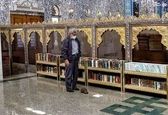 ​نماز سردار قاآنی در حرم حضرت زینب (س)+عکس