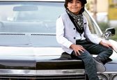 پسر کوچولوی ژاله صامتی با تیپ کابویی! +عکس