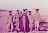 تصویری از مرحوم راستگو در کنار شهید حاج قاسم 