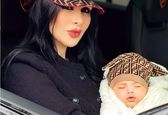 نمایی از شوهر دنیا جهانبخت با این سلفی 