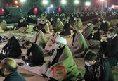 تبریزی‌ها با پتو در هیئت عزاداری حسینی+عکس