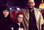 تصویر خاص داور جنجالی عصر جدید در کنار خانواده