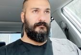 ژست میلاد کی‌مرام در حال دور دور+عکس