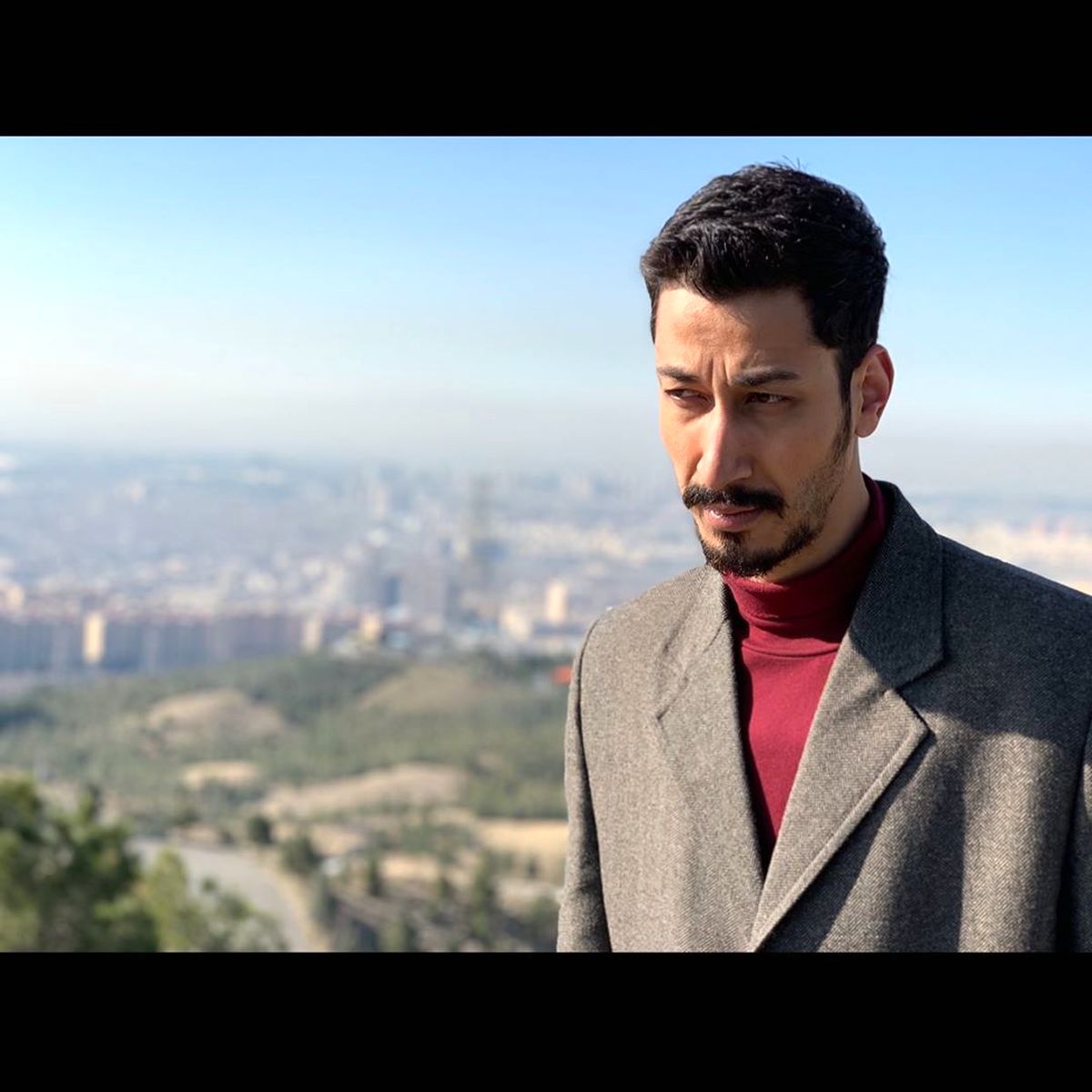 بهرام افشاری در نقش یک نابینا در فیلم جدیدش! +عکس