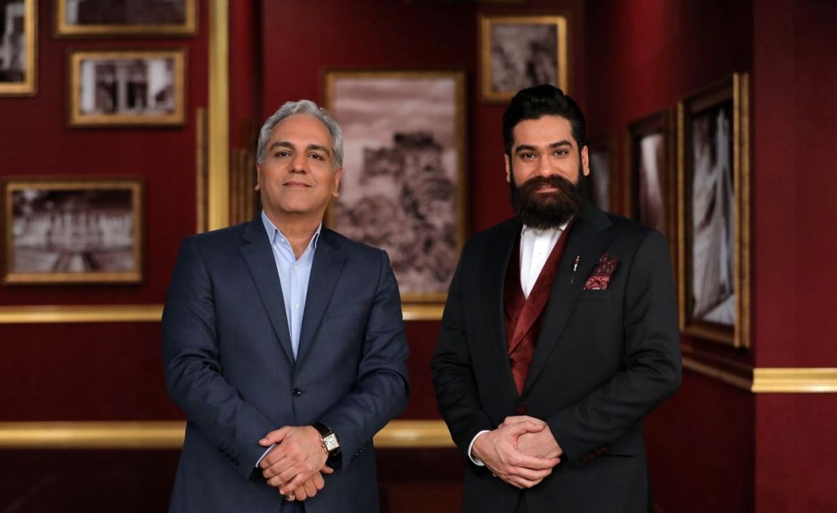 تیپ علی زند وکیلی در مهمانی «دورهمی» +عکس