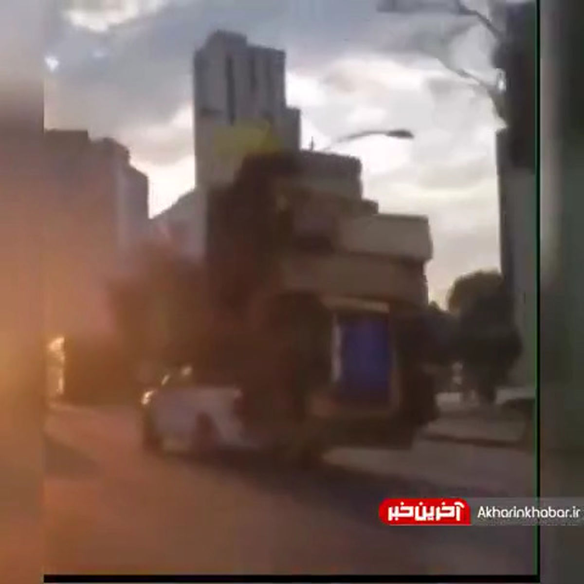بار باورنکردنی یک وانت سوژه شد+فیلم