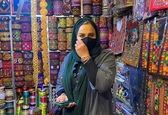 بازارگردی نرگس آبیار در روزهای کرونایی+عکس