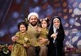 روحانی معروف تلویزیون همراه دختران بامزه اش +عکس