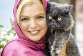 عزاداری شهرزاد عبدالمجید برای گربه اش! +عکس