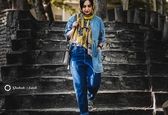استایل متناقض مهشید جوادی پشت دوربین!+عکس