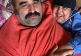 عکس بانمک علی مشهدی و گل پسرش