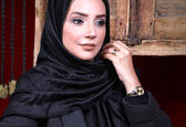 عکس دیده‌نشده شبنم قلی خانی و همسرش در خارج