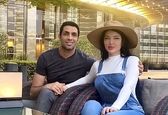 فیگور دلبرانه زن سپهر حیدری در کنار دریا !
